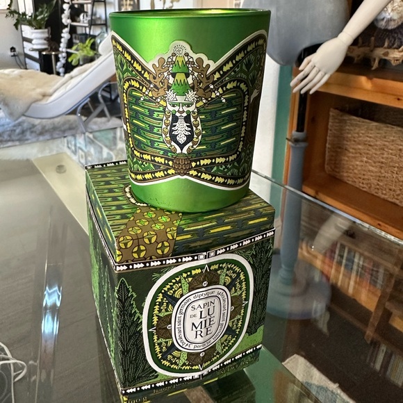 diptyque Accents Diptyque Empty Candle Jar And Box Sapin De Lumiere Poshmark